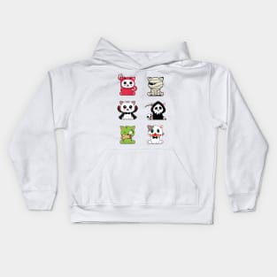 Cute Halloween Cats Pack Kids Hoodie